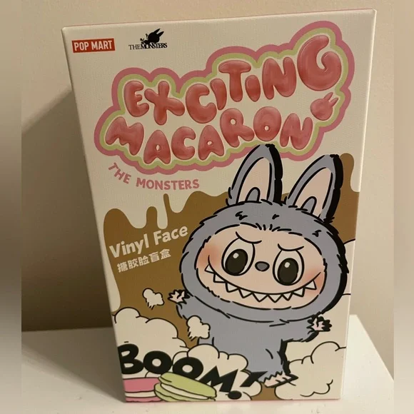 【100% AUTHENTIC】Sealed in Box Pop Mart Labubu Exciting Macaron Green Grape - Picture 2 of 7